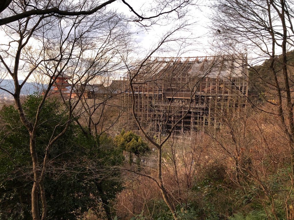 遠處的清水寺